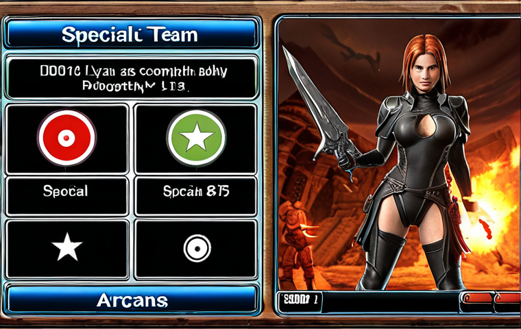 **A strategic team composition screen in Reverse: 1999, highlighting Lilya's high attack stat and multi-target special ability. Show the player carefully selecting arcanas to complement her strengths.**