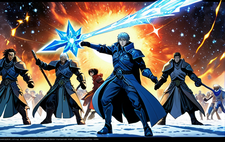**
"A dramatic scene from Reverse: 1999, featuring Eternity freezing a powerful enemy mid-attack. Other team members, like Regulus, are poised to strike. The overall feel should be dynamic and strategic, highlighting the importance of crowd control. Vivid elemental effects (ice, stars) and stylish character designs. Estilo anime."
**