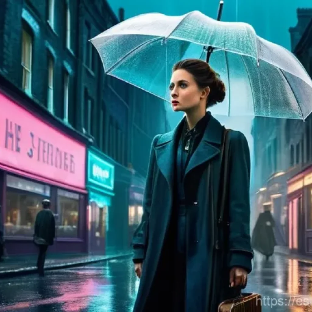 리버스 1999 최고 유저의 경험담 - **Prompt:** A stylishly dressed young woman, resembling Vertin with her distinctive suit, long coat,...