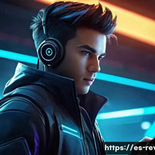 리버스 1999 스마트폰 성능 비교 - **Prompt 1: The Heart of the Game - Seamless Performance**
    "A dynamic shot of a young adult, ful...