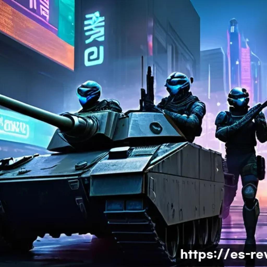 리버스 1999 업데이트 후 새로운 공략 - A dynamic team battle scene from Reverse:1999 featuring four diverse characters coordinating in a fu...