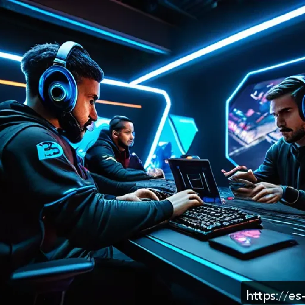 리버스 1999 랭킹 시스템 설명 - A dynamic esports scene set in a futuristic urban arena inspired by Spanish architecture, featuring ...