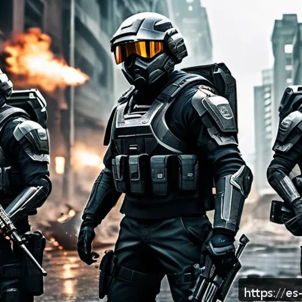 리버스 1999 캐릭터 및 클래스 변경 - A dynamic battlefield scene featuring diverse characters from a futuristic tactical game, showcasing...