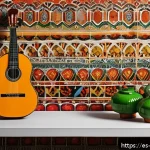 리버스 1999 공식 스트리밍 일정 - The scene conveys anticipation and excitement, with subtle Spanish cultural elements like a small fl...