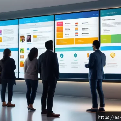 리버스 1999 초보 유저 커뮤니티 활용 - A vibrant digital community hub scene showing diverse Hispanic users actively engaging in a collabor...