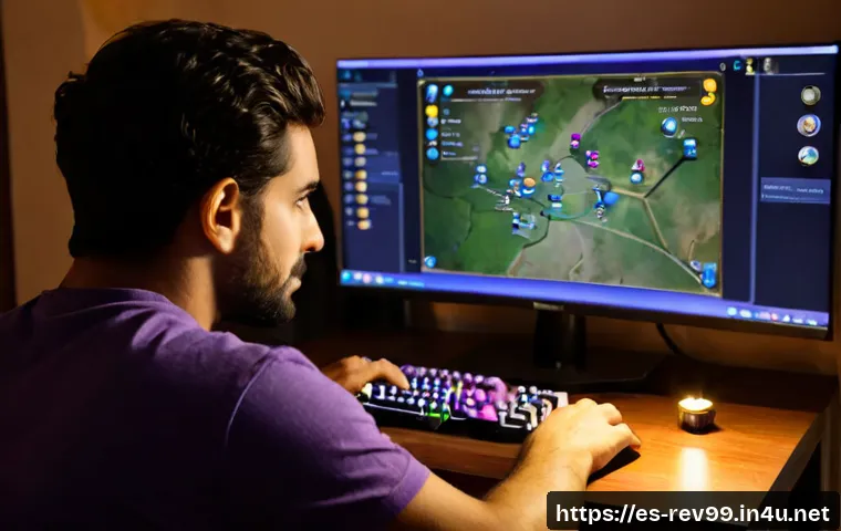 리버스 1999 스토리 모드 난이도 - Photorealistic close-up of a Spanish-speaking gamer at a tidy home desk, thoughtfully comparing two ...